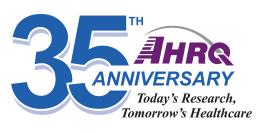 AHRQ’s 35th anniversary