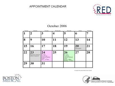 Appointment Calendar