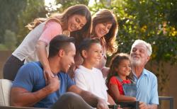 An Hispanic family