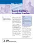 First page of 'Ending Healthcare-Associated Infections' fact sheet 