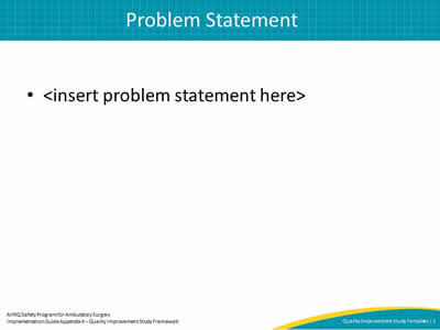 Problem Statement