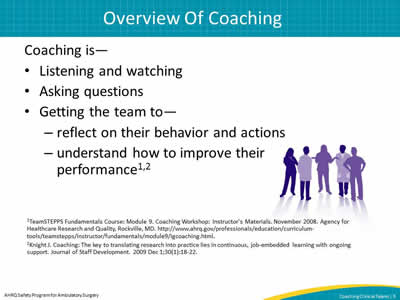 Overview Of Coaching