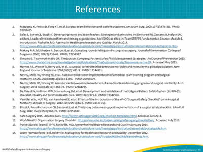 References