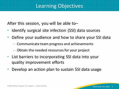 Learning Objectives