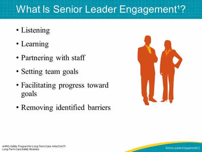 What Is Senior Leader Engagement?