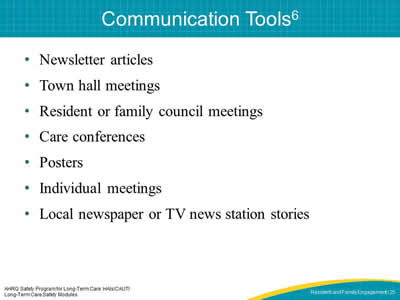 Communication Tools