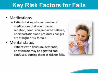 Key Risk Factors for Falls