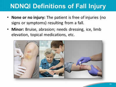 NDNQI Definitions of Fall Injury